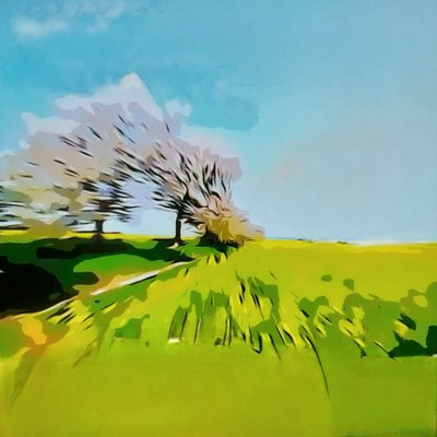Digital landscape 29 by M. Vet