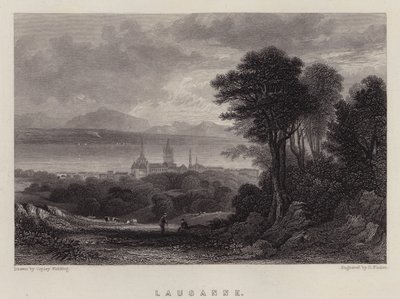 Lausanne by A.V. Copley (after) Fielding