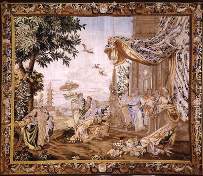Asia, from a tapestry of the four corners of the world, Amsterdam by A. Baertams