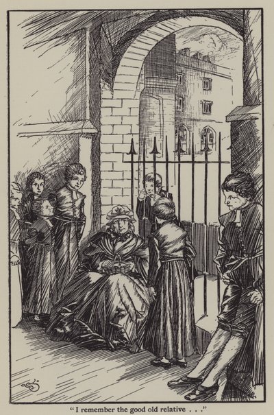 Illustration for The Essays of Elia by Charles Lamb by A. Garth Jones