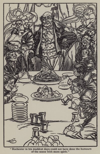 Illustration for The Essays of Elia by Charles Lamb by A. Garth Jones