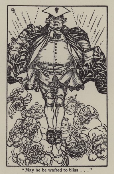Illustration for The Essays of Elia by Charles Lamb by A. Garth Jones