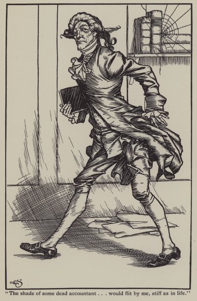 Illustration for The Essays of Elia by Charles Lamb by A. Garth Jones