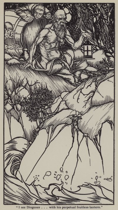 Illustration for The Essays of Elia by Charles Lamb by A. Garth Jones