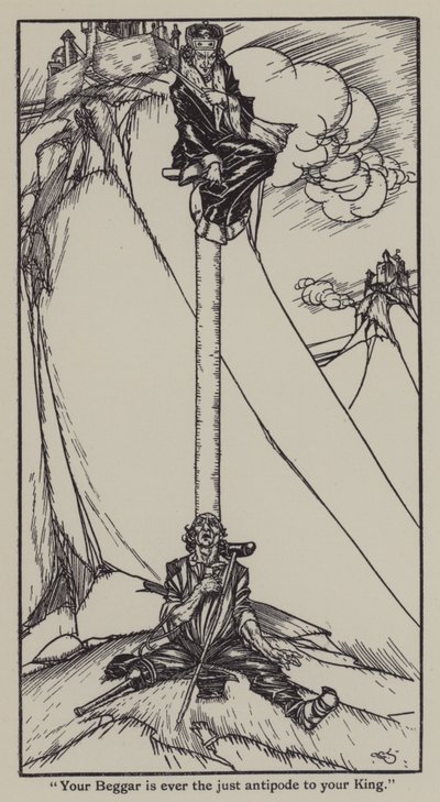 Illustration for The Essays of Elia by Charles Lamb by A. Garth Jones