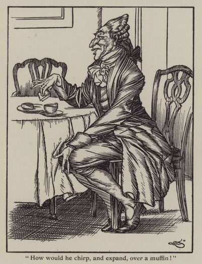 Illustration for The Essays of Elia by Charles Lamb by A. Garth Jones