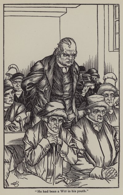 Illustration for The Essays of Elia by Charles Lamb by A. Garth Jones