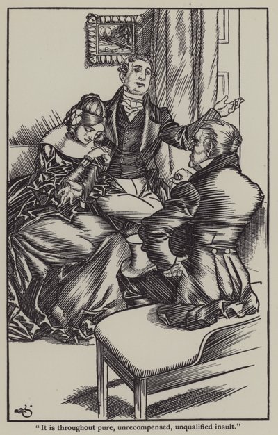 Illustration for The Essays of Elia by Charles Lamb by A. Garth Jones