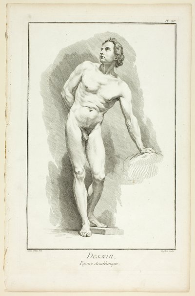 Design: Academic Figure, from Encyclopédie by A. J. Defehrt
