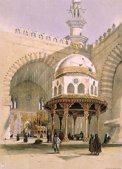 The Mosque of Sultan Hassan, Cairo by A. Margaretta Burr