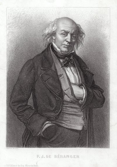 P J De Beranger by A. Masson