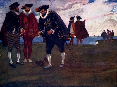There is time to finish the game and beat the Spaniards too, said Drake by A. S. Forrest