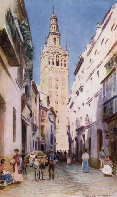 Seville, The Giralda by A. Trevor Haddon