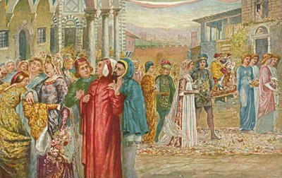 Episode from Life of Dante by A. del Senno
