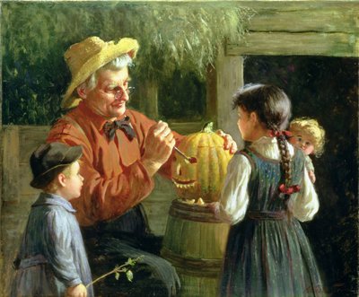 Jack-o-Lantern by Abbott Fuller Graves