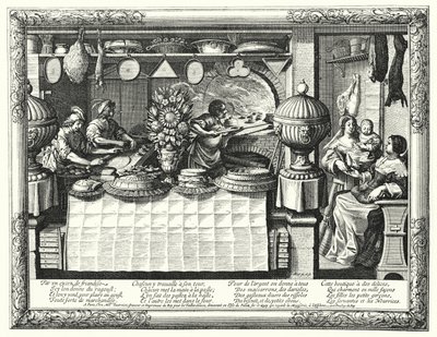 The Pastry Cook by Abraham (after) Bosse