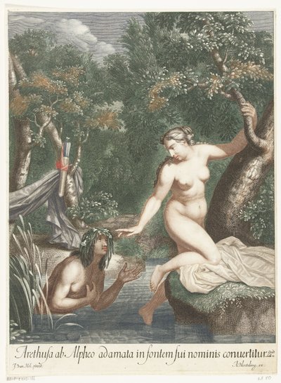 Alpheus and Arethusa by Abraham Bloteling