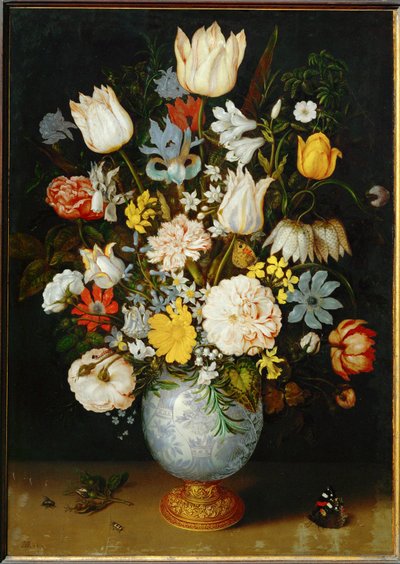 Flower Bouquet by Abraham Bosschaert