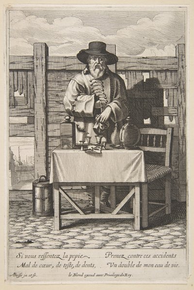 Brandy or Cure Seller by Abraham Bosse