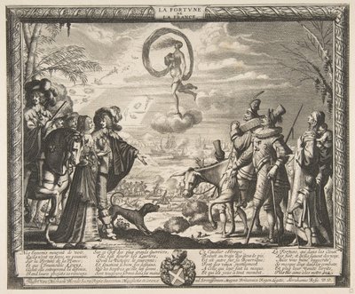 Fortune Favoring France by Abraham Bosse