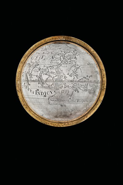 Two Exceptional Terrestrial and Celestial Globes, Supported by Hercules and Atlas, Augsburg by Abraham Drentwett