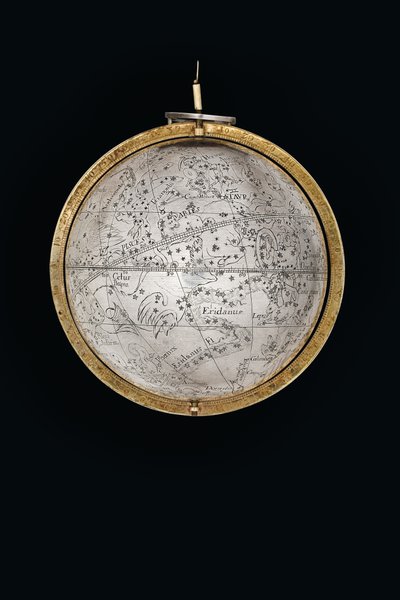 Two exceptional terrestrial and celestial globes, supported by Hercules and Atlas, Augsburg, 1697-99 by Abraham Drentwett