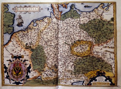 View of Prussia. Plate from an edition of “Theatrum Orbis Terrarum” by cartographer Abraham Ortelius (1527-1598) by Abraham Ortelius