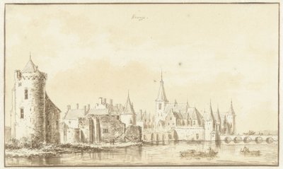 View of the City of Gennep by Abraham Rademaker