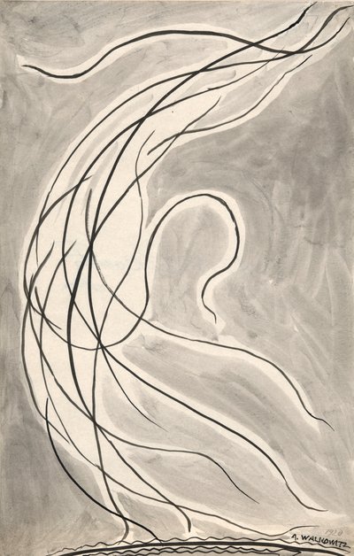 Rhythmic Lines: Dance Abstraction by Abraham Walkowitz