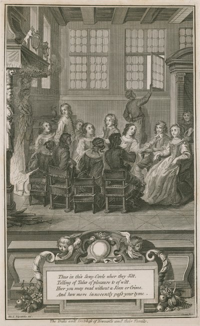 The Duke and Duchess of Newcastle and their family by Abraham van Diepenbeeck