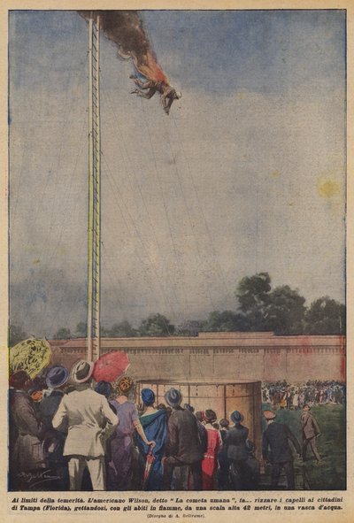 At the Limits of Recklessness by Achille Beltrame
