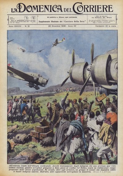At the Extreme Edge of Western Ethiopia by Achille Beltrame