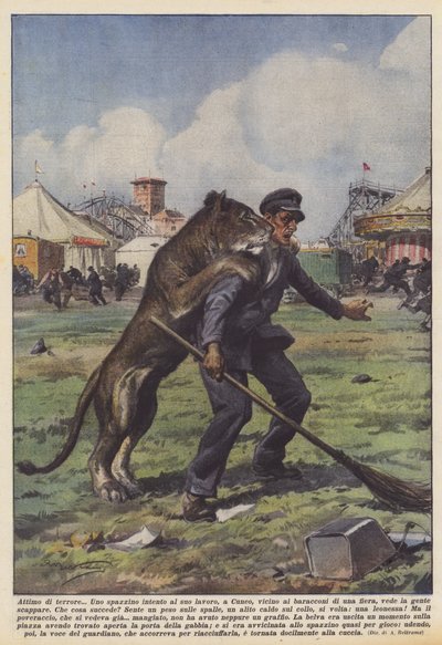 Moment of Terror by Achille Beltrame