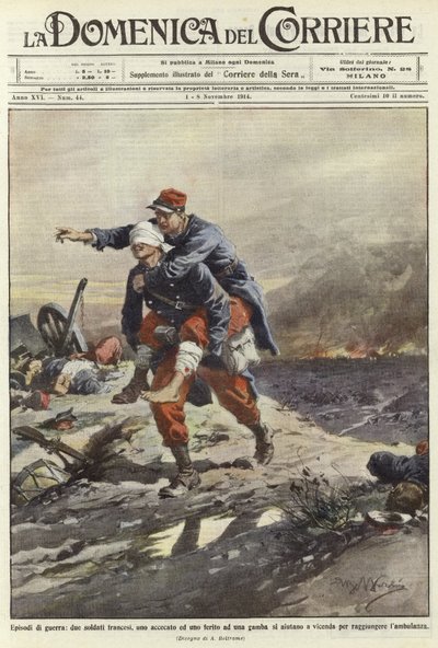 Episodes of War by Achille Beltrame