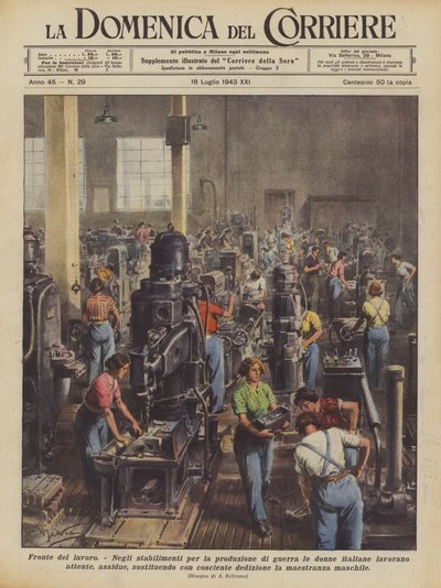Labor Front by Achille Beltrame