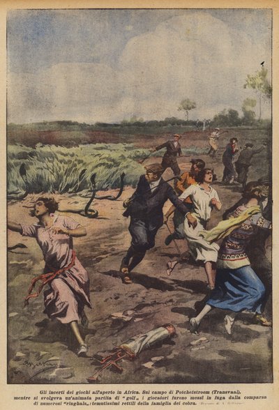 The Uncertainties of Outdoor Games in Africa by Achille Beltrame