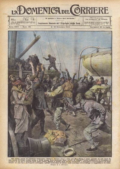 The Last Pirates by Achille Beltrame