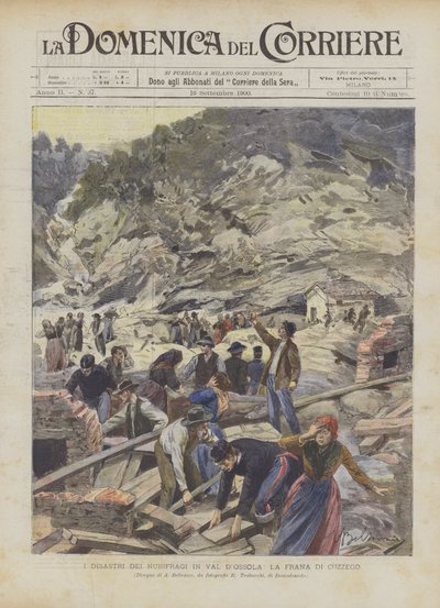 The Disasters of the Torrential Rains in Val d