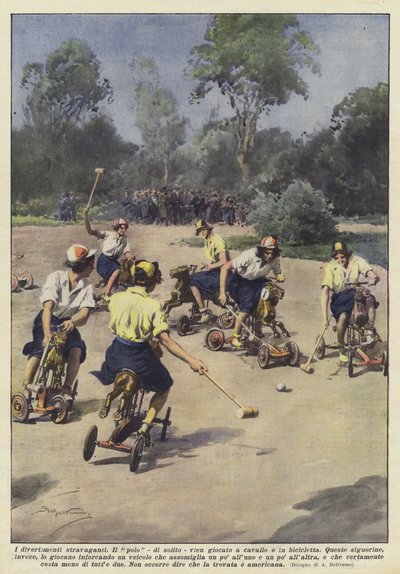 Extravagant Amusements by Achille Beltrame
