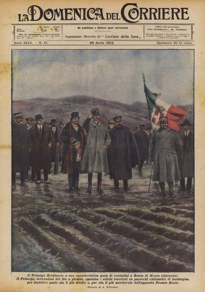 The Crown Prince at a Characteristic Farmers