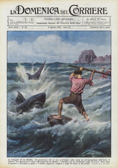 The Courage of a Balilla by Achille Beltrame