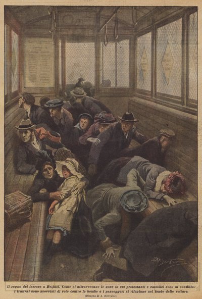 The Reign of Terror in Belfast by Achille Beltrame