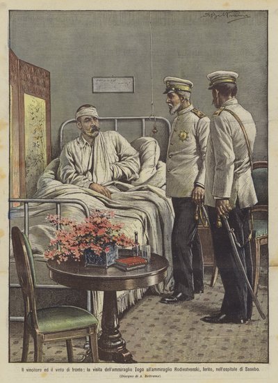 The Victor and the Vanquished Face to Face, Admiral Togo
