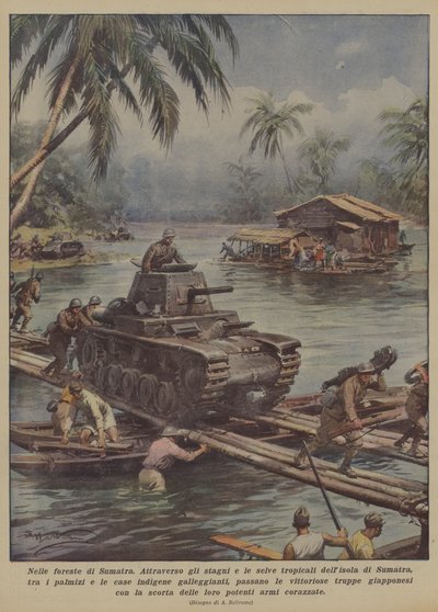 In the Forests of Sumatra by Achille Beltrame
