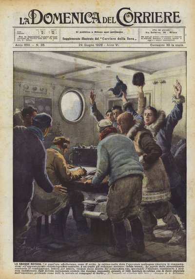 The Big News by Achille Beltrame