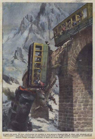 The Race to Death by Achille Beltrame