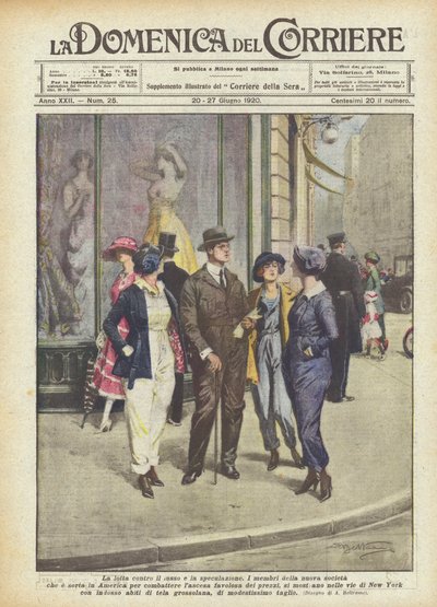 The Fight Against Luxury and Speculation by Achille Beltrame