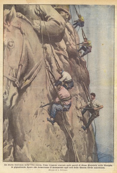 The Story Traced in the Living Rock by Achille Beltrame