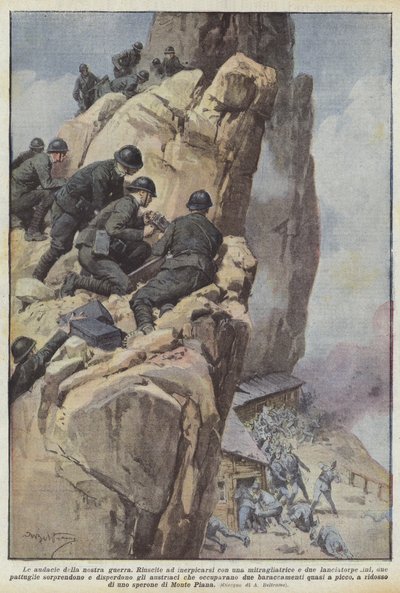 The Boldness of Our War by Achille Beltrame