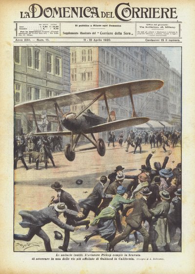 The Futile Daring by Achille Beltrame